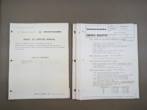 Manuale servizio marantz - servizio,