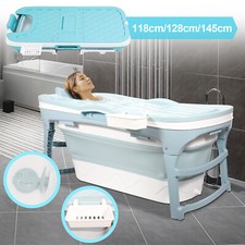 Vasca da bagno per adulti spa pieghevole pieghevole 118/132/149 cm spa bagno