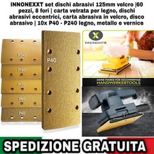 set dischi abrasivi 125mm