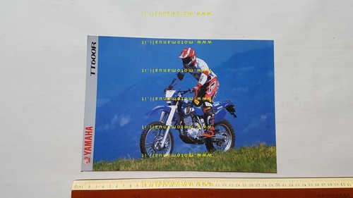 Yamaha 600 2001 - tt, depliant
