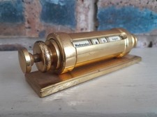 Vintage Heavy Brass Desk Top