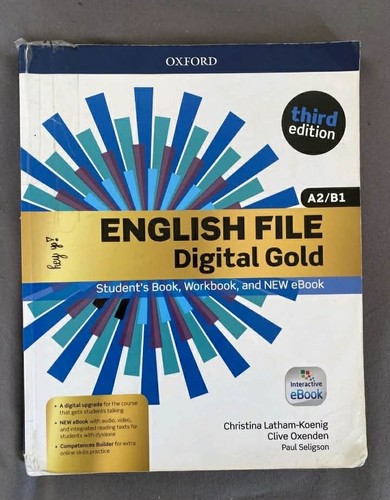 English file digital gold - english, a2