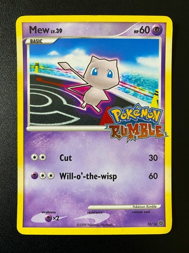 Pokemon mew holo - holo, rare