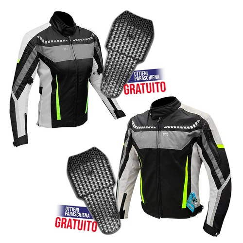 Moto giubbotto tessuto - moto, in