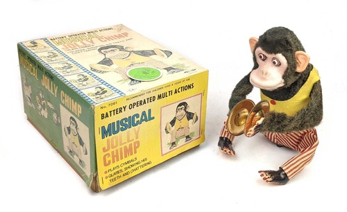 Battery musical jolly chimp - op,