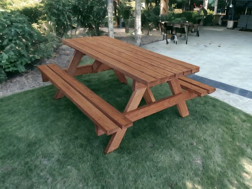 Tavolo picnic set birreria - picnic,