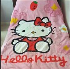 TRAPUNTA HELLO KITTY FRUTTA NOVIA SINGOLO 1 POSTO /PIAZZA 170X270 CM