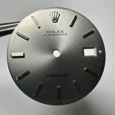 Rolex Oysterdate Precision 6694 RARE Grey dial for 34mm