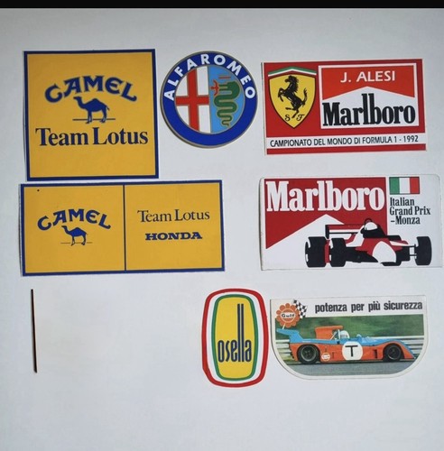 Adesivi ferrari marlboro - adesivi,