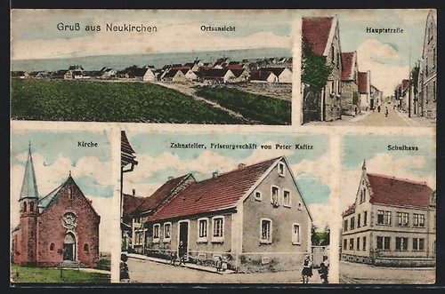 Neukirchen mehlingen - ak,