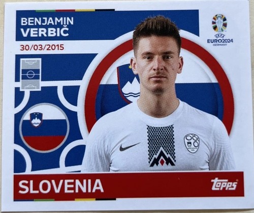 Adesivo topps euro 2024 - em,