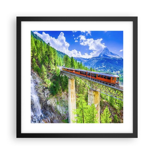 Poster 40x40cm treno - poster,