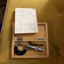 Micrometro 0-1"/0.0001"