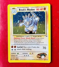Lotto Carte Pokemon Brock's