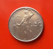 50 LIRE 1978 ERRORE - SENZA L'1 DELLA DATA E CON DUE MANCANZE AL ROVESCIO [A409]