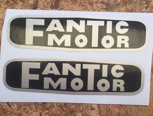 Fantic motor coppia - coppia, adesivi