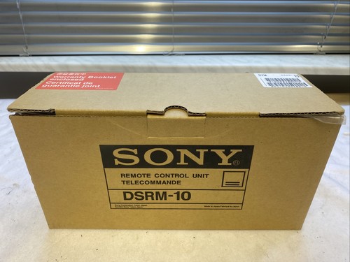 Sony dsrm editing - dsrm-10,