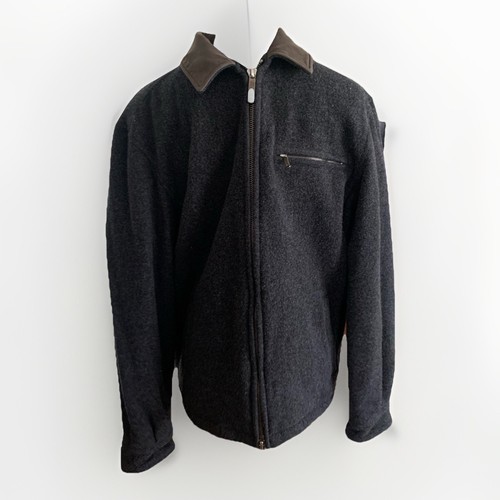 Woolrich giacca pelle di - woolrich,