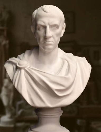 Busto giulio cesare scultura - busto,