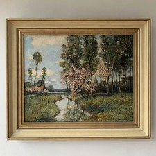 Dipinto olio paesaggio