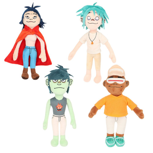 Peluche pupazzi gorillaz - peluche,