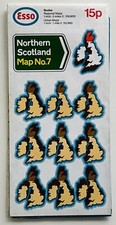 Mappa stradale vintage Esso #7