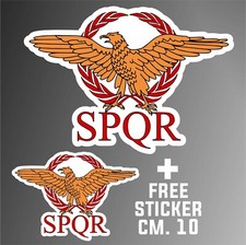 Adesivo roma spqr ultras