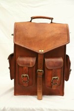 Zaino vera pelle borsa per