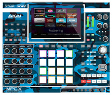 Akai MPC-X SE Skin | Blu