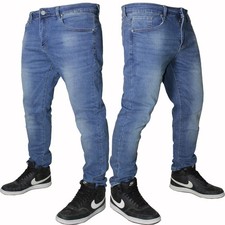 Jeans uomo Denim pantaloni Blu