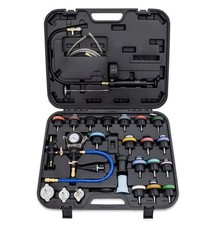 Kit Tester Pressione Radiatore 28pz Universale Sottovuoto Rilevamento Perdite