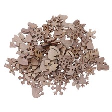  100 Pcs Artigianato in Legno