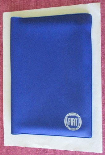 Genuine fiat owners manual - owners,