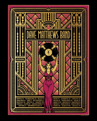 Poster dave matthews band fall - dave,