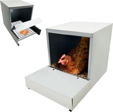 NIDO IN LAMIERA PER GALLINE