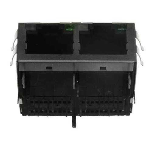 Conn magjack 2port - magjack, base-tx