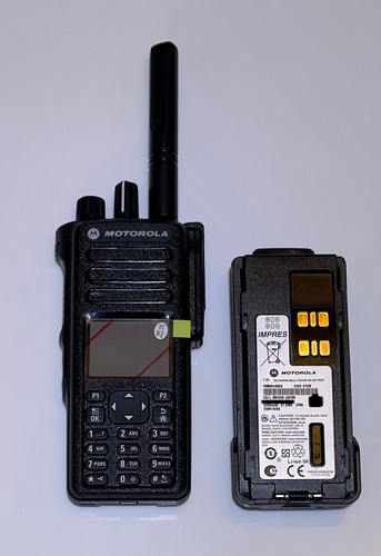 Motorola dp4801e radio - uhf, con