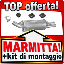 Silenziatore Posteriore per