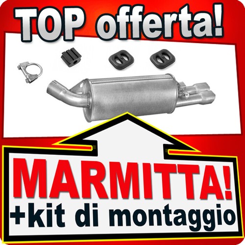 Silenziatore posteriore per - posteriore,