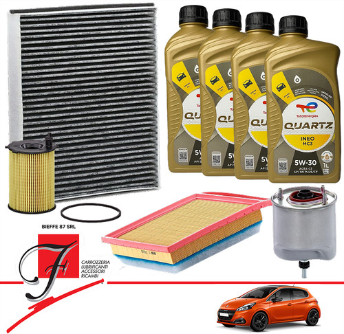 Kit tagliando filtri total - kit,