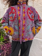 Giacca Velluto Suzani corto