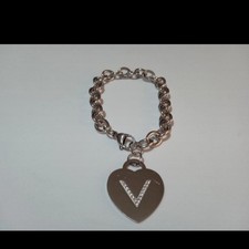 Bracciale colore argento con