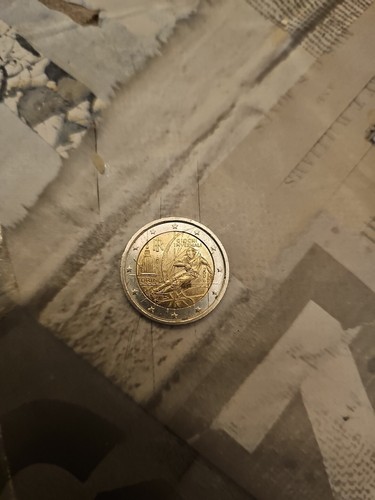 Moneta euro giochi invernali - moneta,