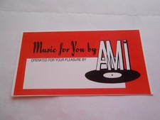 Ami continental jukebox - ami,