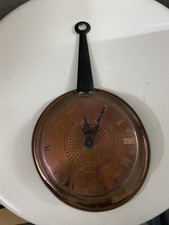 Orologio Da Parete Pentola Di Rame Vintage