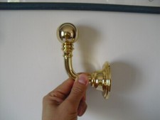 BIANCHINI E CAPPONI P.ABITI PORTA ABITI OTTONE LUCIDO BAGNO VINTAGE ANNI '80