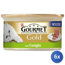 6x Alimento Gatto Gourmet Gold