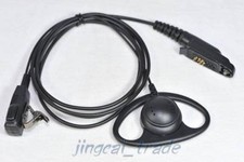 Cuffie auricolari D-Shape PTT per Motorola Radio GP328Plus GP338Plus GP344 GP388