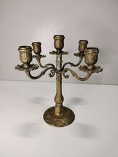 Antico Candeliere In Ottone 5