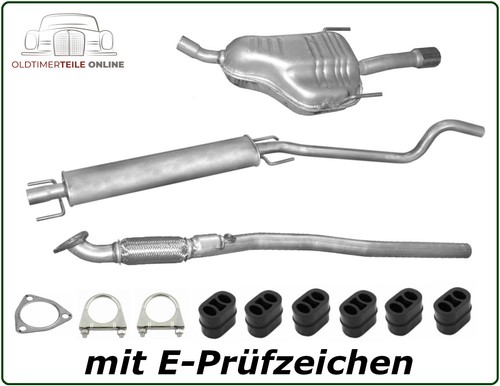 Impianto scarico opel - di,